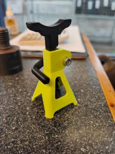 1/6 Scale Jack / Axle Stand 3D Printer Model