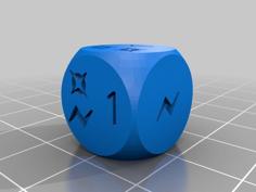 Imperial Assault Dice 3D Printer Model