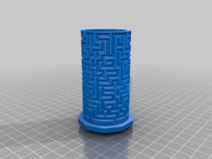 Remix Of “Russian Doll Maze Puzzle Box” 3D Printer Model