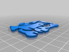 .STL Horse 3D Printer Model