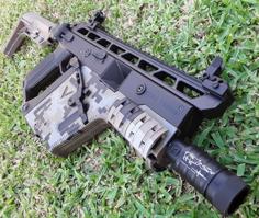 Lehui Kriss Vector Rail Riser To Suit Gel Blaster 3D Printer Model