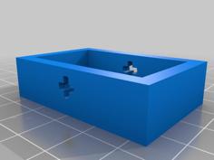 Lego Vacuum Engine Piston (4×6) 3D Printer Model