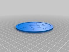 Molecular Coasters 3D Printer Model