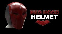 Red Hood Variant Helmet 3D Printer Model