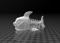 Angry Fish 3D Printer Model