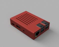 Raspberry PI B+/2 & 3 Case 3D Printer Model