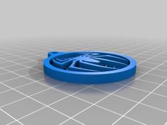 Spider Man Keychain 3D Printer Model