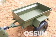 M416 Trailer In 1:10 Scale 3D Printer Model