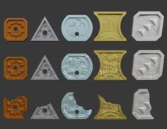 Coins 5e – Dungeons & Dragons Multiple Versions EDIT (scale And Details) 3D Printer Model