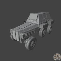 BERLIET VUDB 3D Printer Model