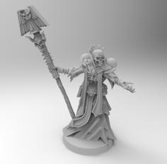 Dark Lich Apostle 3D Printer Model