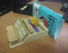 Compact Rolling Paper Organizer & Dispenser 3D Printer Model