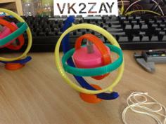 Toy Gyroscope 3D Printer Model