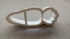 Carrot Cookie Cutter 3D Printer Model