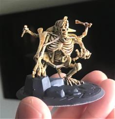 Undead Bone Golem – 28mm Undead 3D Printer Model