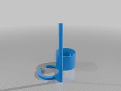 Theater Chair Wine Glass Holder (customizable) 3D Printer Model