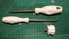 3 Screw Driver Handles 3D Printer Model