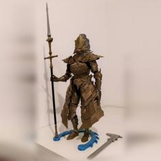 Dragon Slayer Ornstein Articulated Figure 3D Printer Model