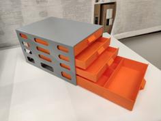 Box With Drawers 3D Printer Model