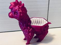 Alpaca Soap Holder 3D Printer Model