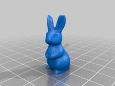 Tiny Bunny 3D Printer Model