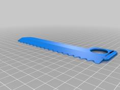 Bread Knife 3D Printer Model