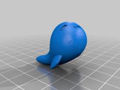 Blue Archive Hoshino’s Whale 3D Printer Model