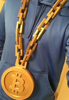 Bitcoin On The Block Chain 3D Printer Model