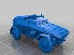 Sd.Kfz. 247 Ausf. B [1:100 Scale] 3D Printer Model