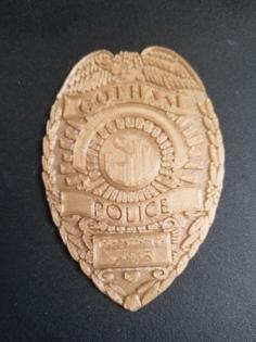 Gotham Police Badge 3D Printer Model