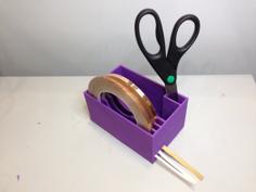 Stained Glass Copper Tape Holder 3D Printer Model