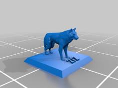 Wolf Token – 2/2 – Magic: The Gathering 3D Printer Model