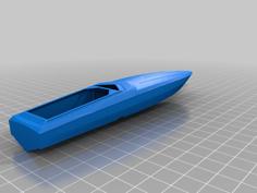 Cigarette Boat 3D Printer Model