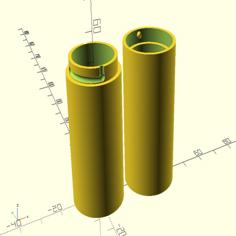 Cylindrical Box 3D Printer Model