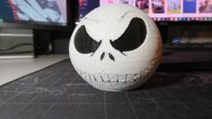 Jack Skellington Bust Dual Extrusion 3D Printer Model