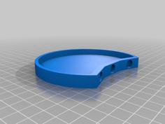 Solid Recessed Mouse Ears 3D Printer Model