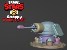 Scrappy – Brawl Stars 3D Printer Model