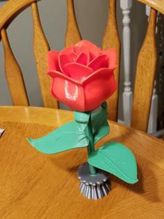 Rose Base 3D Printer Model