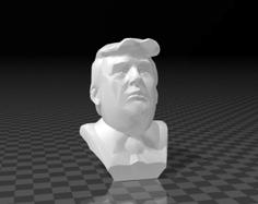 US President Donald J. Trump 3D Printer Model