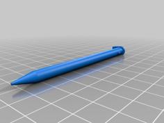 New Nintendo 3DS XL Stylus (Version 2) 3D Printer Model