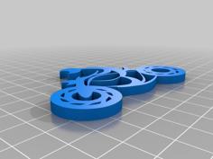 Motorcycle Keychain 3D Printer Model