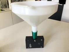 Customizable Funnel Adapter 3D Printer Model