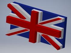 UK Flag 3D Printer Model