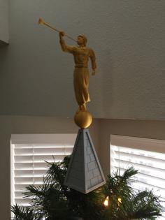 Christmas Tree Topper – Angel Moroni 3D Printer Model