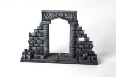 OpenForge 2.0 Ruined Arcane Archway 3D Printer Model