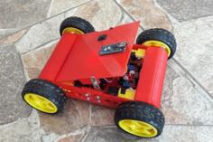 4 Wheel Car 3D Printer Model