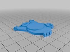 Pokémon Snorlax Key Chain 3D Printer Model