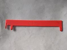 Bicycle Chain Wear Gauge 3D Printer Model