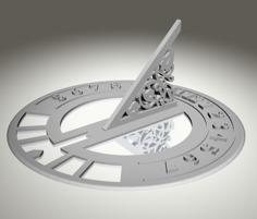 Simple Sundial 3D Printer Model