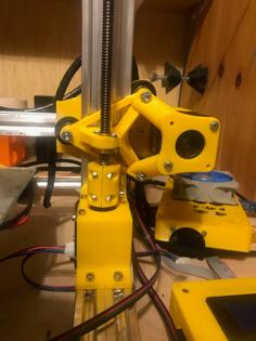 Z-axis Full Carriage Similar To CR-10 + X-axis Motor Mount 3D Printer Model